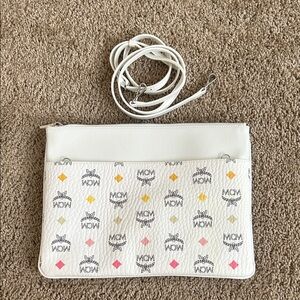 MCM Crossbody Pouch In Visetos